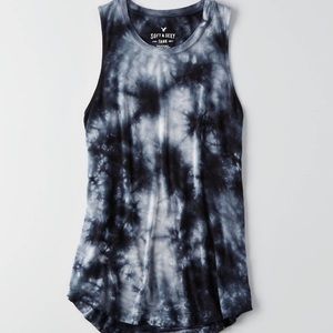American Eagle tie dye tank / muscle tee